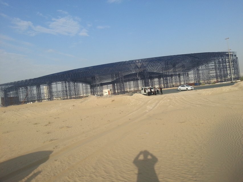 邹城大型场馆网架工程